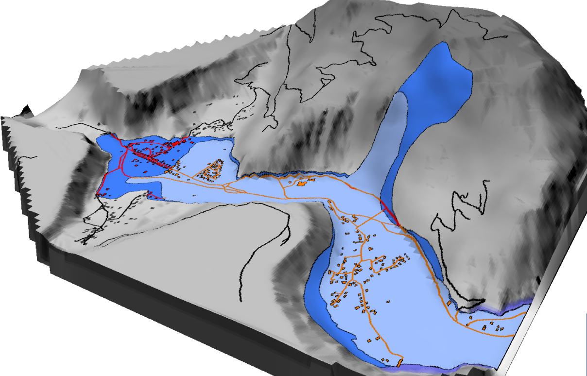 MNT et Cartographie des zones à risques