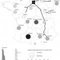 Temps de trajets aller-retour entre Paris et les préfectures de région françaises